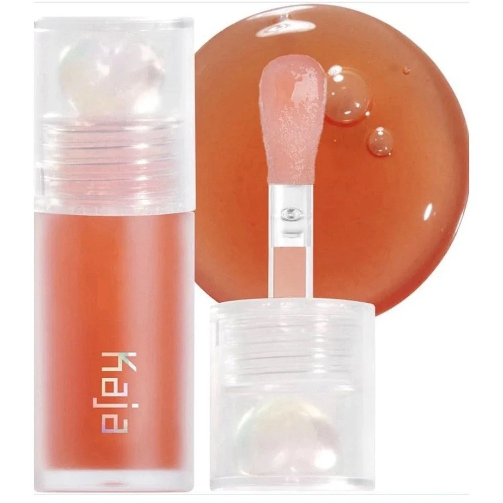 NEW Kaja Lip Plumping  Juicy Glass 03 Apricot Allure Lip Gloss 0.14 fl oz Sealed - Picture 2 of 11